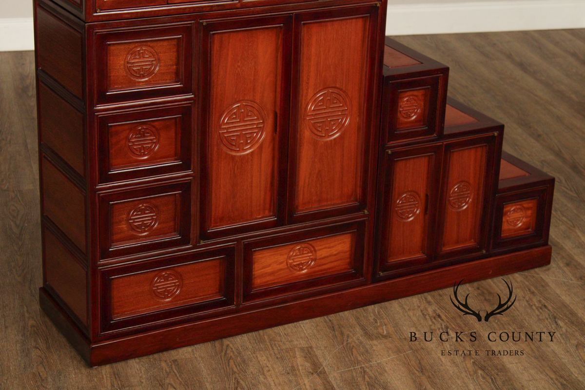 Vintage Japanese Step Tansu