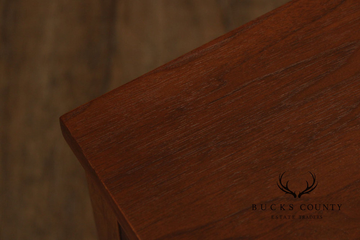 Broyhill  Brasilia Mid-Century Modern Walnut One-Drawer Nightstand