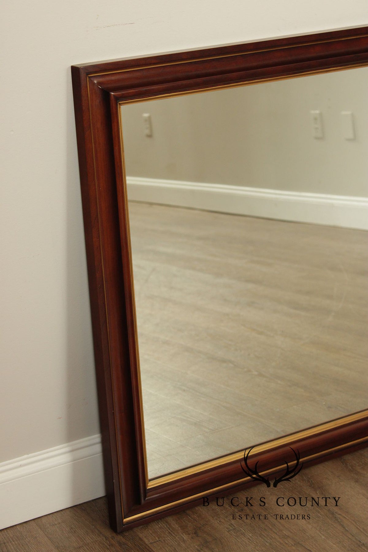 Statton Old Towne Cherry Rectangular Wall Mirror