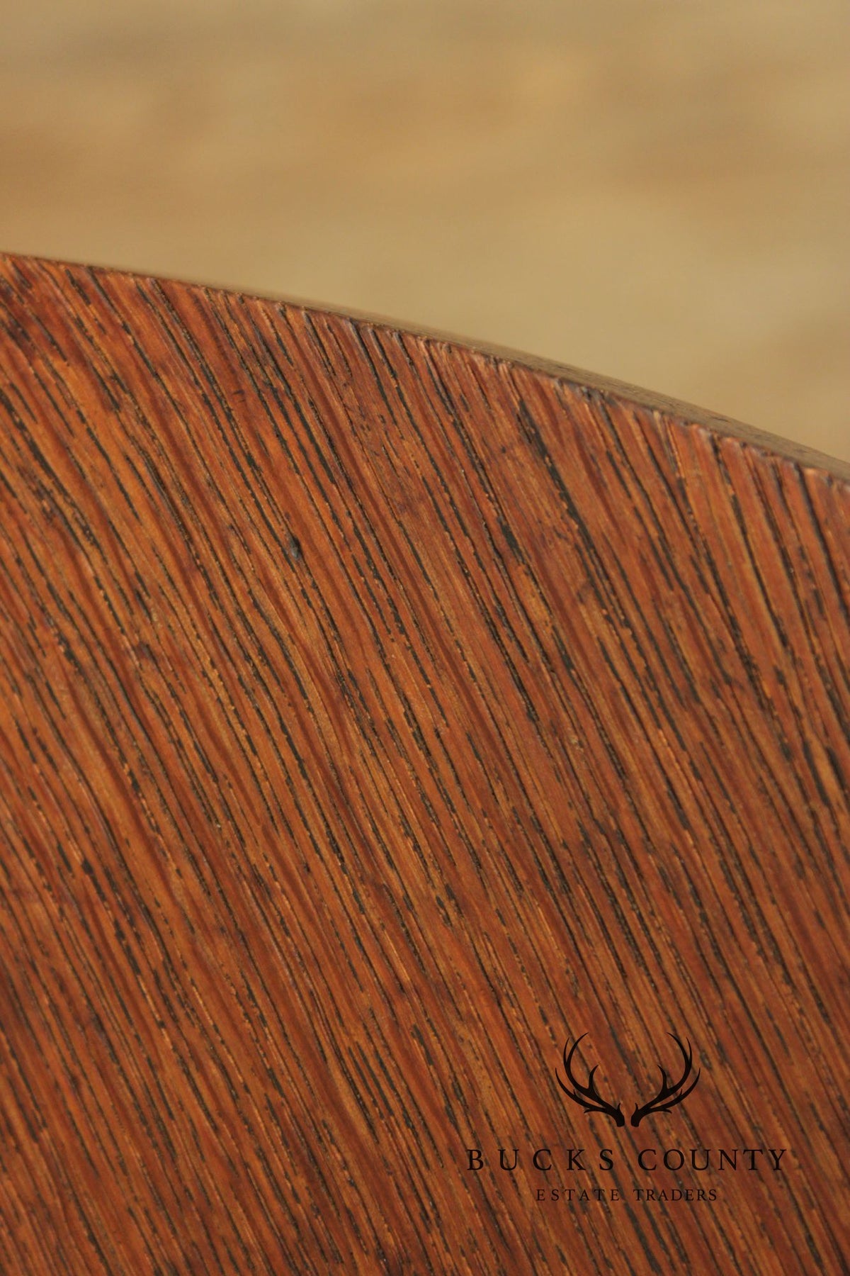Stickley Brothers Antique Mission Oak Round Lamp Table