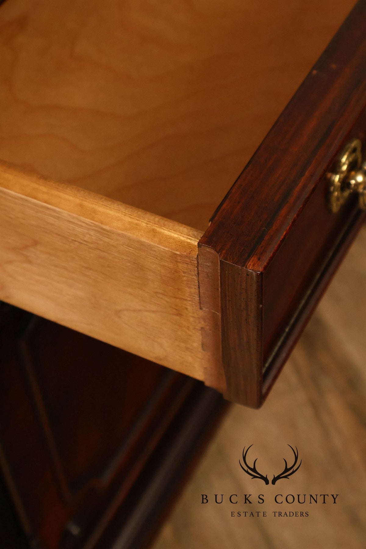Century Furniture Georgian Style Mahogany Nightstand