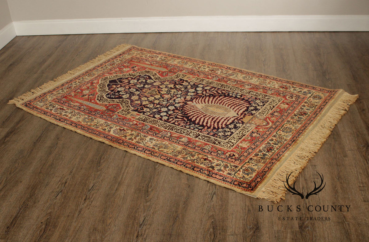 Persian Hand Knotted Prayer Rug