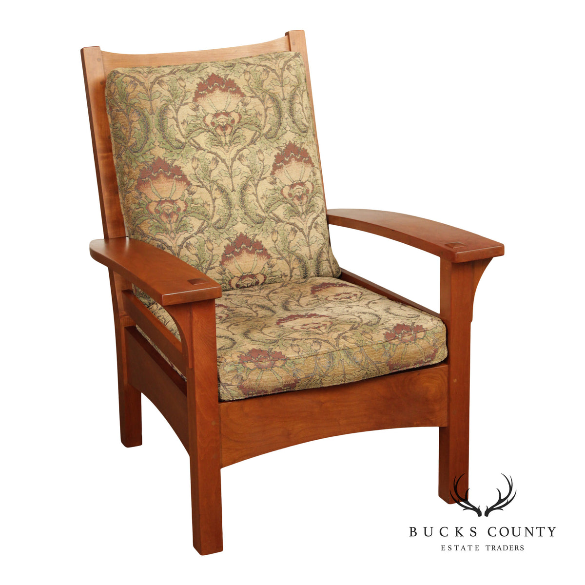Stickley Mission Collection Cherry Lounge Chair