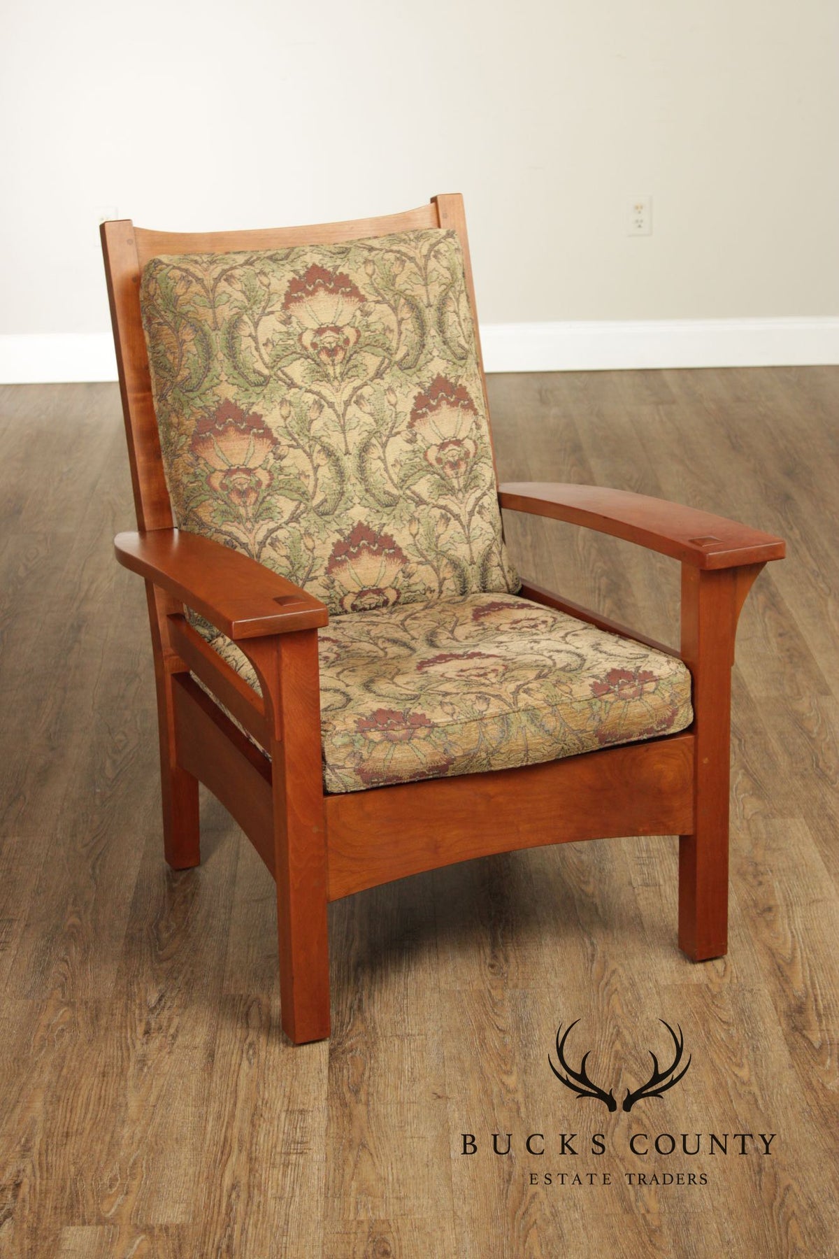 Stickley Mission Collection Cherry Lounge Chair