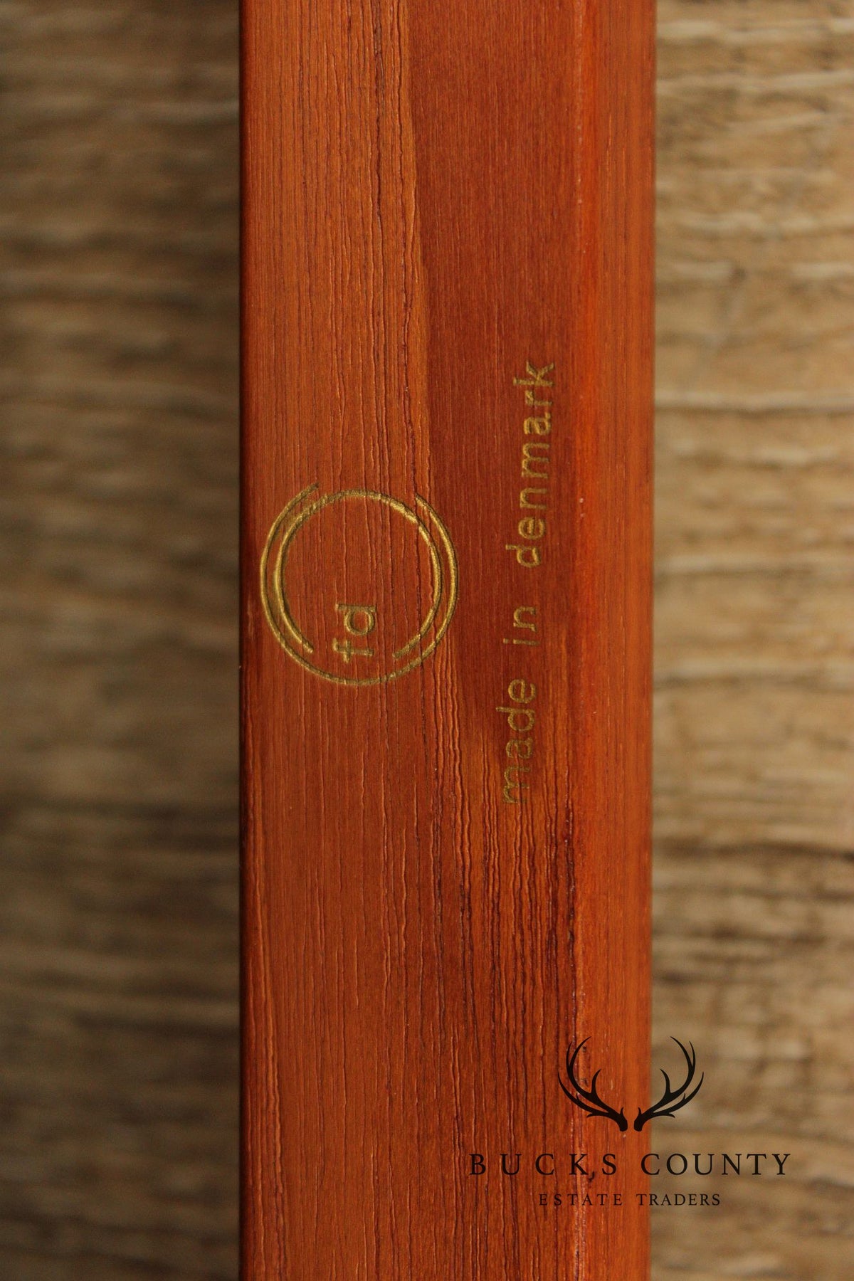 Mid Century Danish Teak Floating Seat Stool By Inger Klingenberg For France & Søn