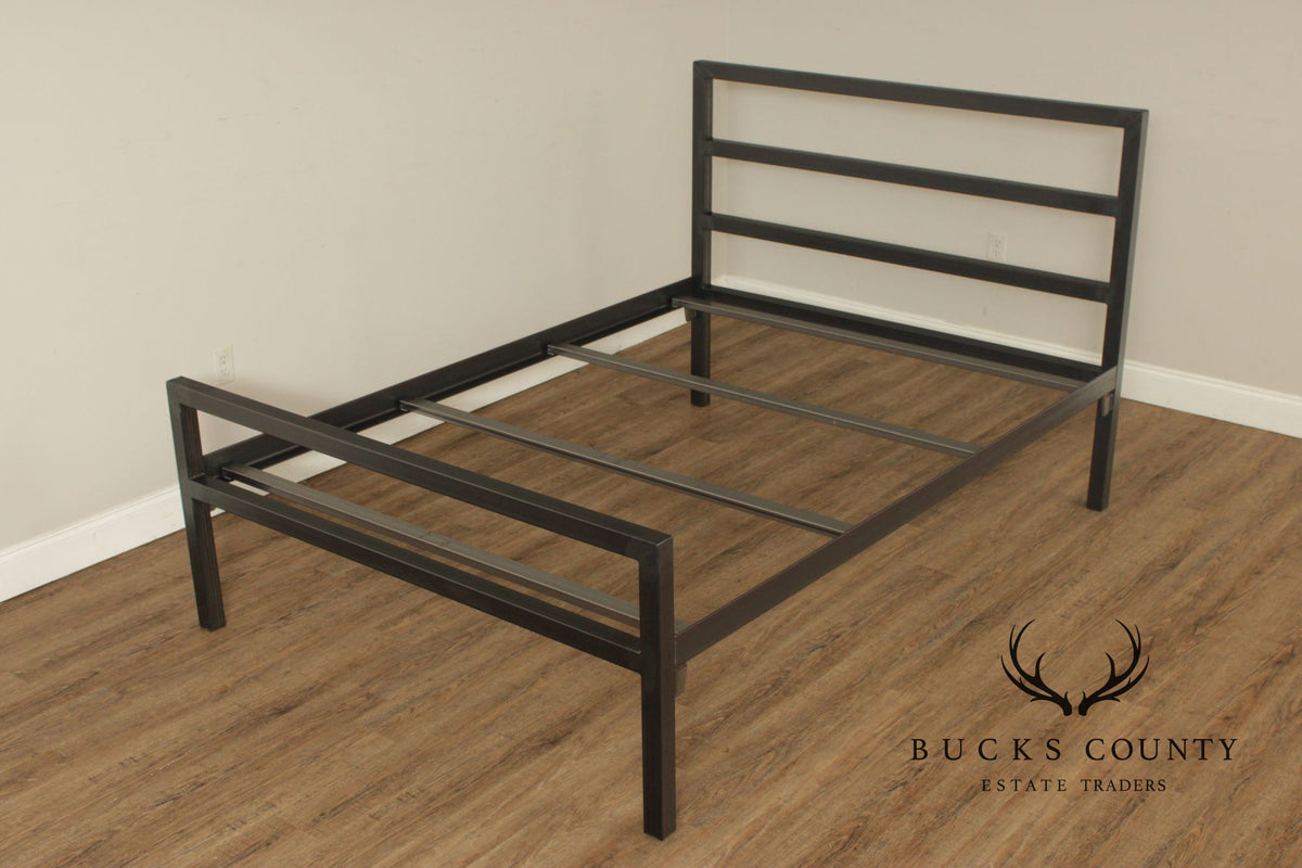 Room & Board 'Parsons' Queen Steel Frame Bed