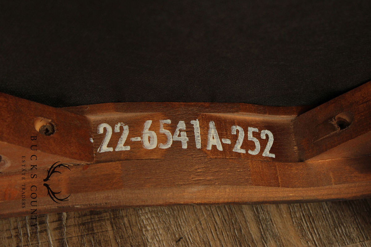 Ethan Allen 18th Century Mahogany Collection Set of Eight Carved Dining Chairs