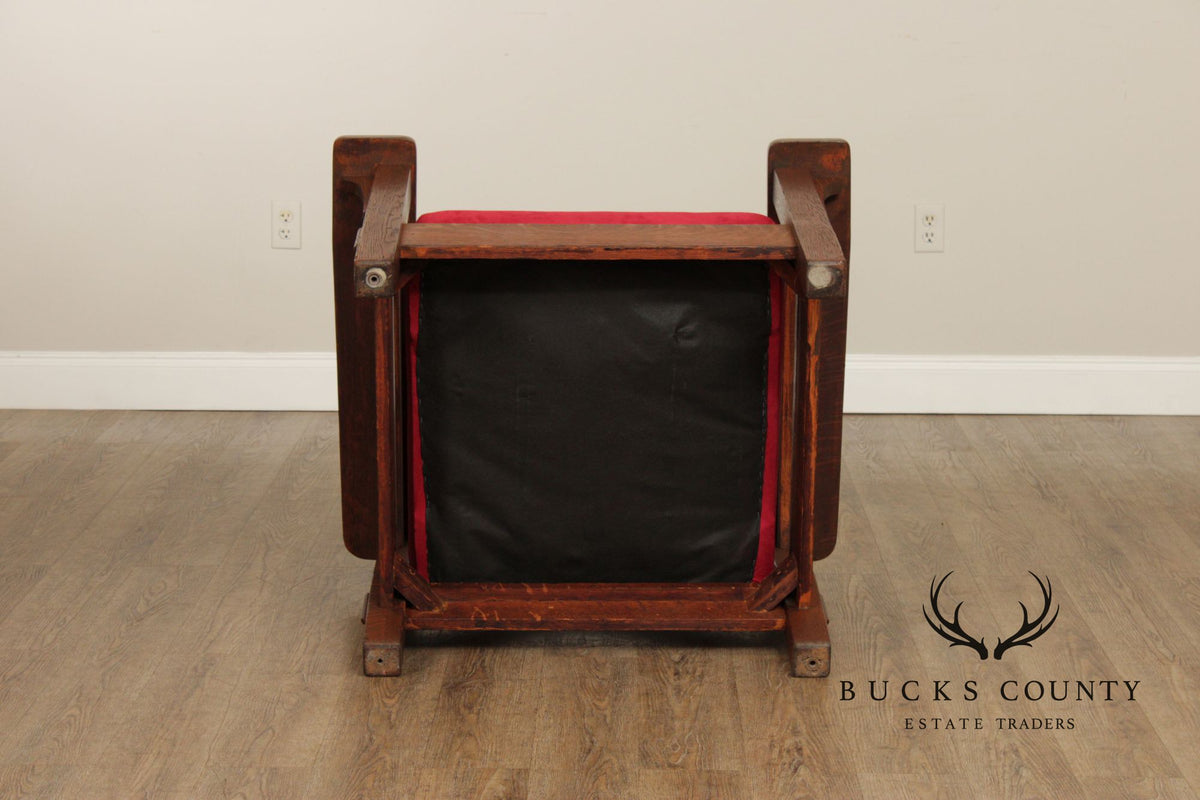 Charles Stickley Antique Mission Oak Armchair