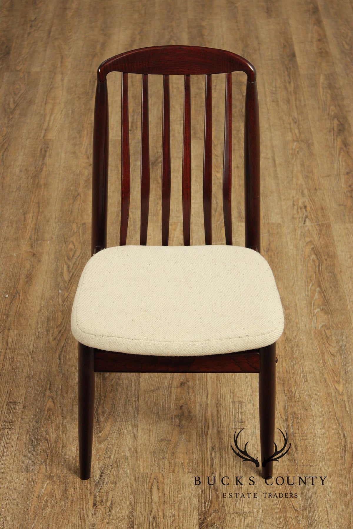 Benny Linden Danish Modern Style Set of Twelve Rosewood Dining Chairs