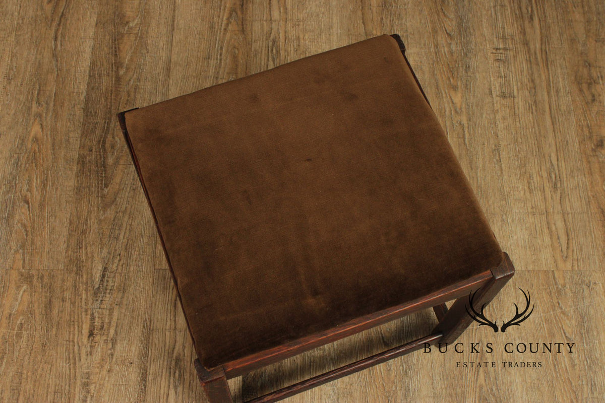 Grand Rapids Bookcase & Chair Co. Antique Mission Oak Stool