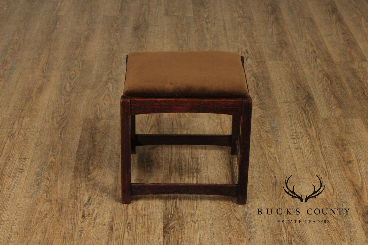 Grand Rapids Bookcase & Chair Co. Antique Mission Oak Stool
