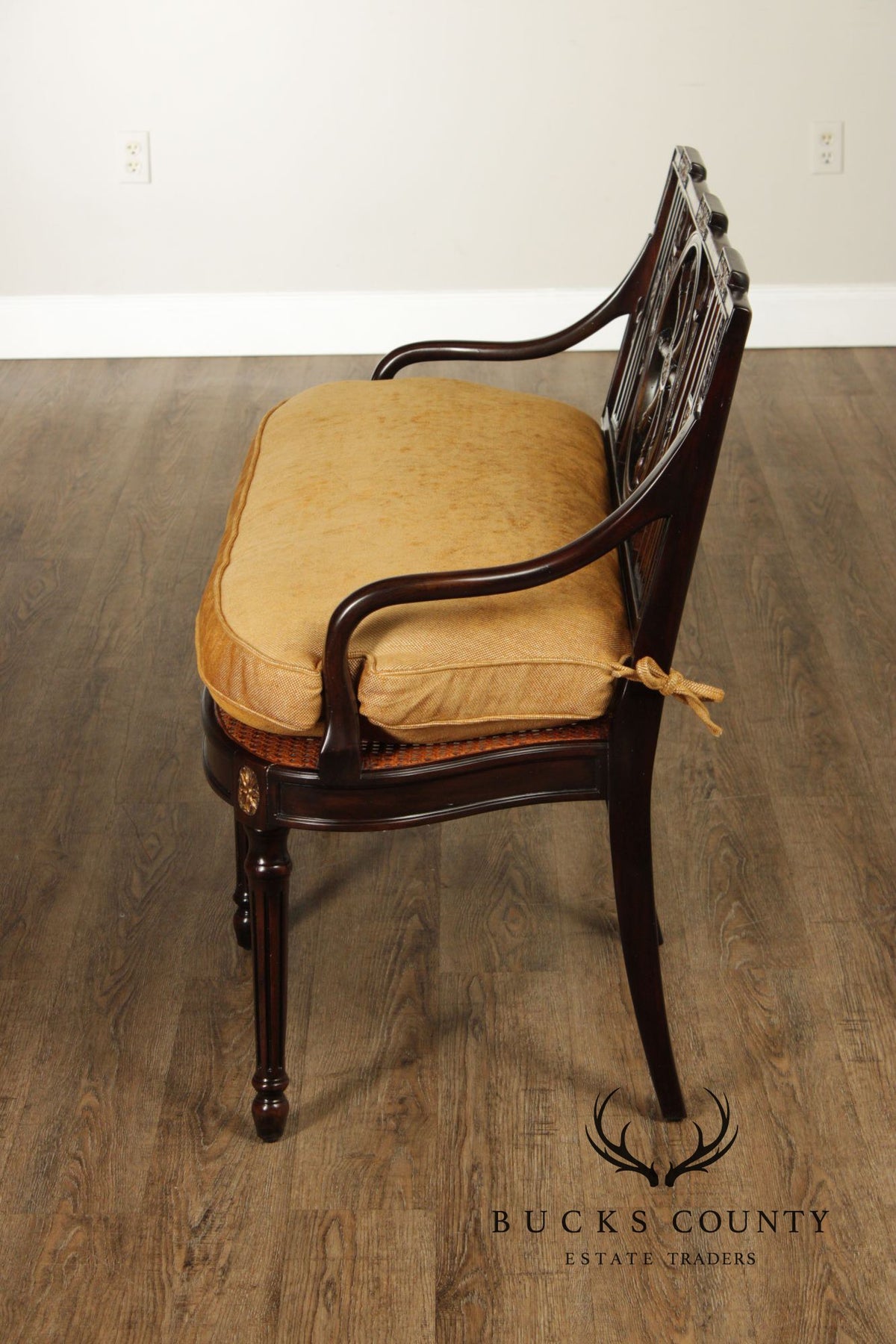 Theodore Alexander Neoclassical Style Settee