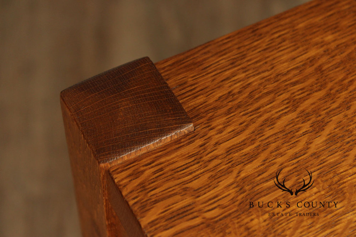 Stickley Mission Collection Oak One-Drawer Nightstand