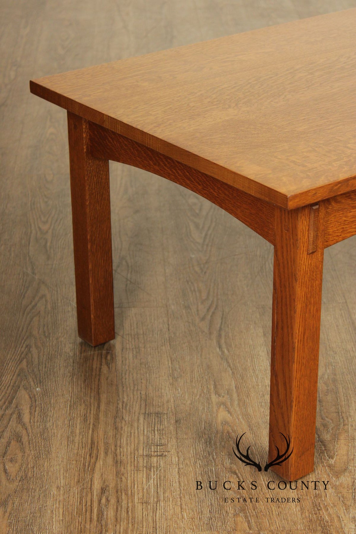 Stickley Mission Collection Oak Cocktail Table