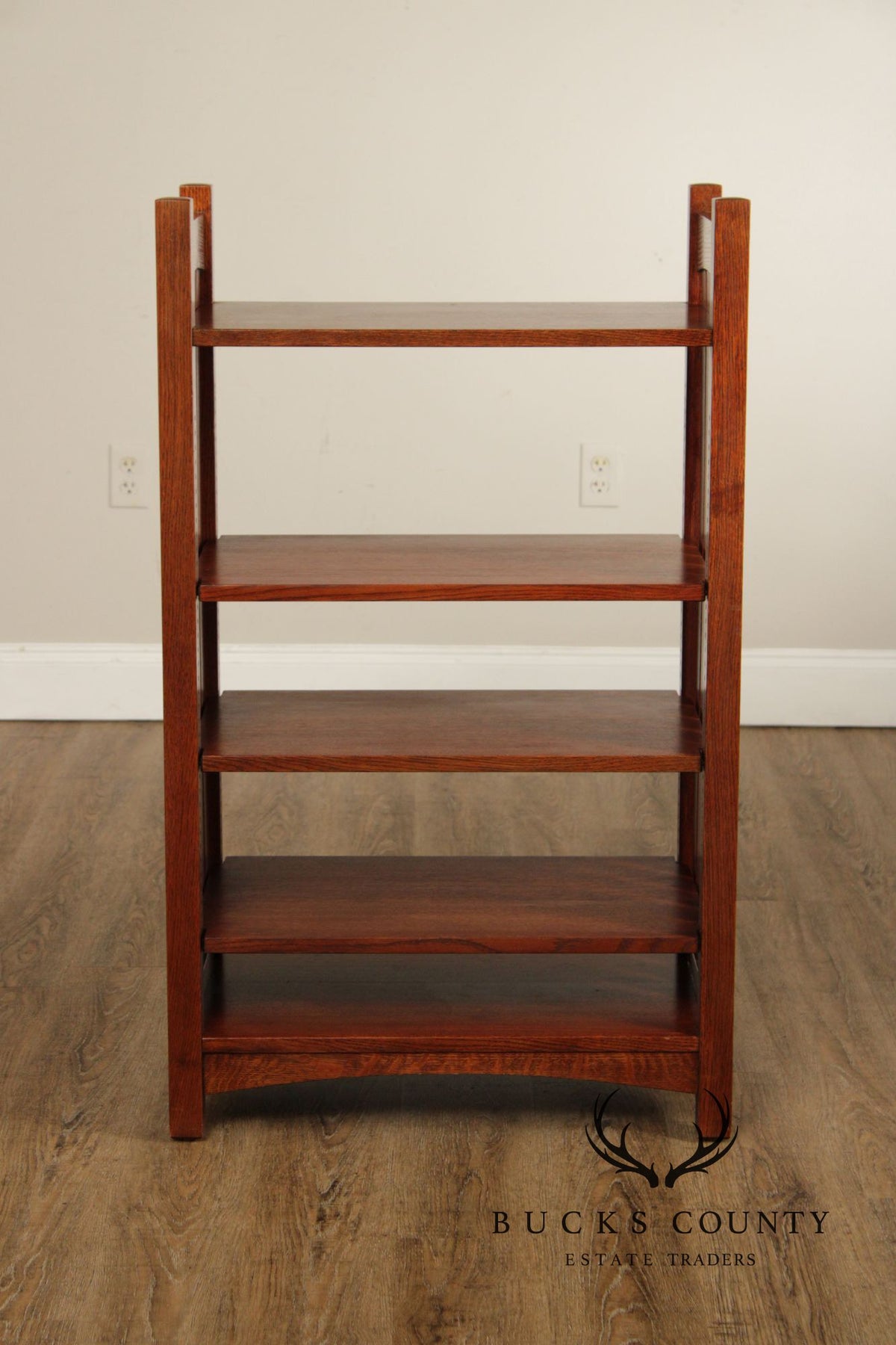 Stickley Mission Collection Oak Bookcase Magazine Stand
