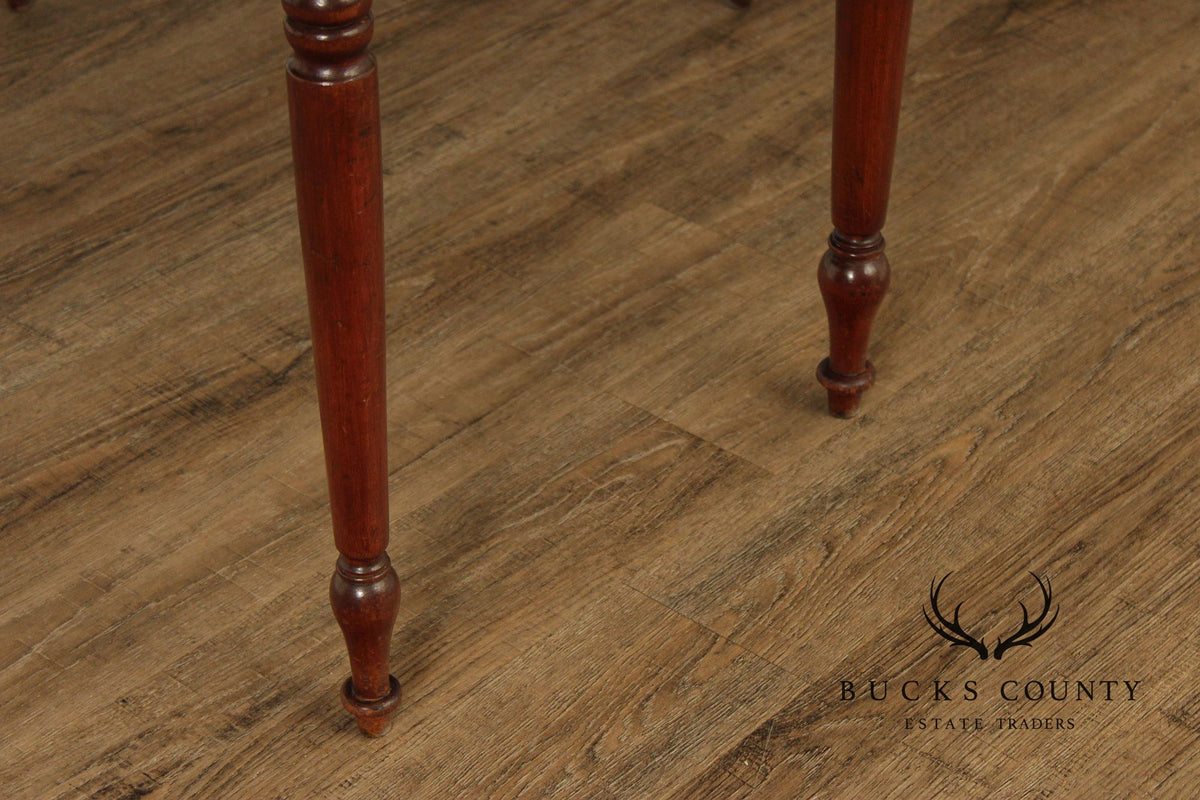 Antique American Cherry Drop-Leaf Dining Table
