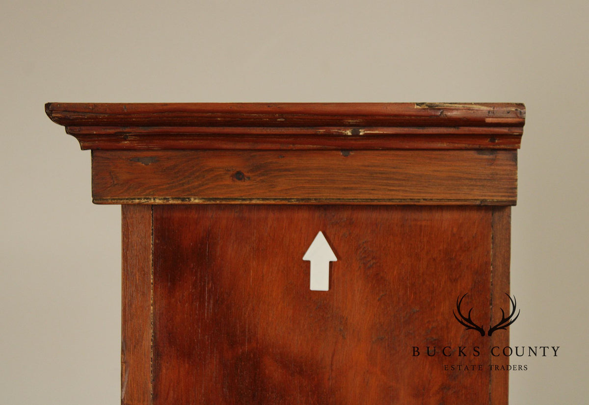 Antique American Pine Two-Door Cupboard