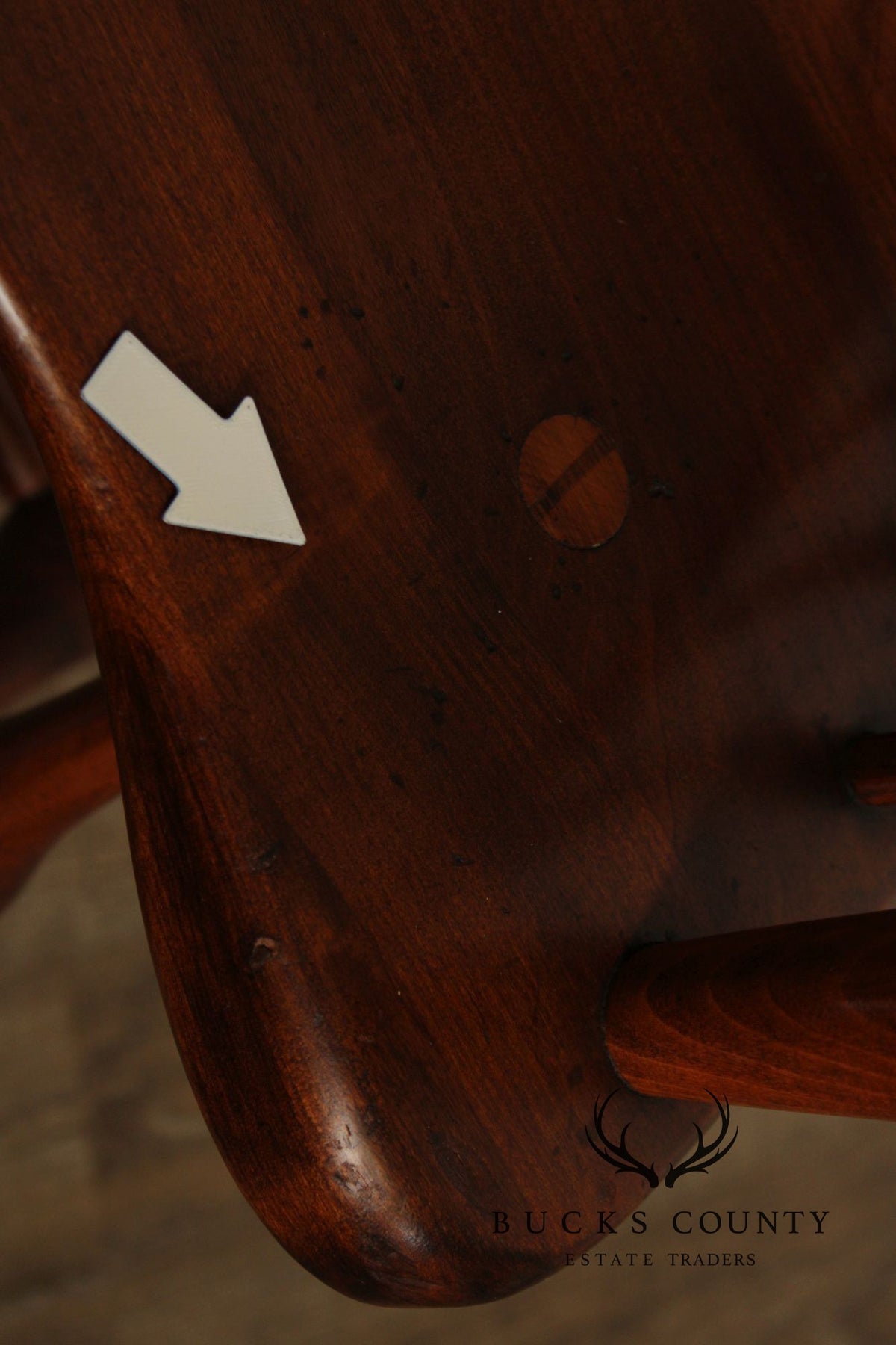 Vintage Quality Bench Made Windsor Armchair