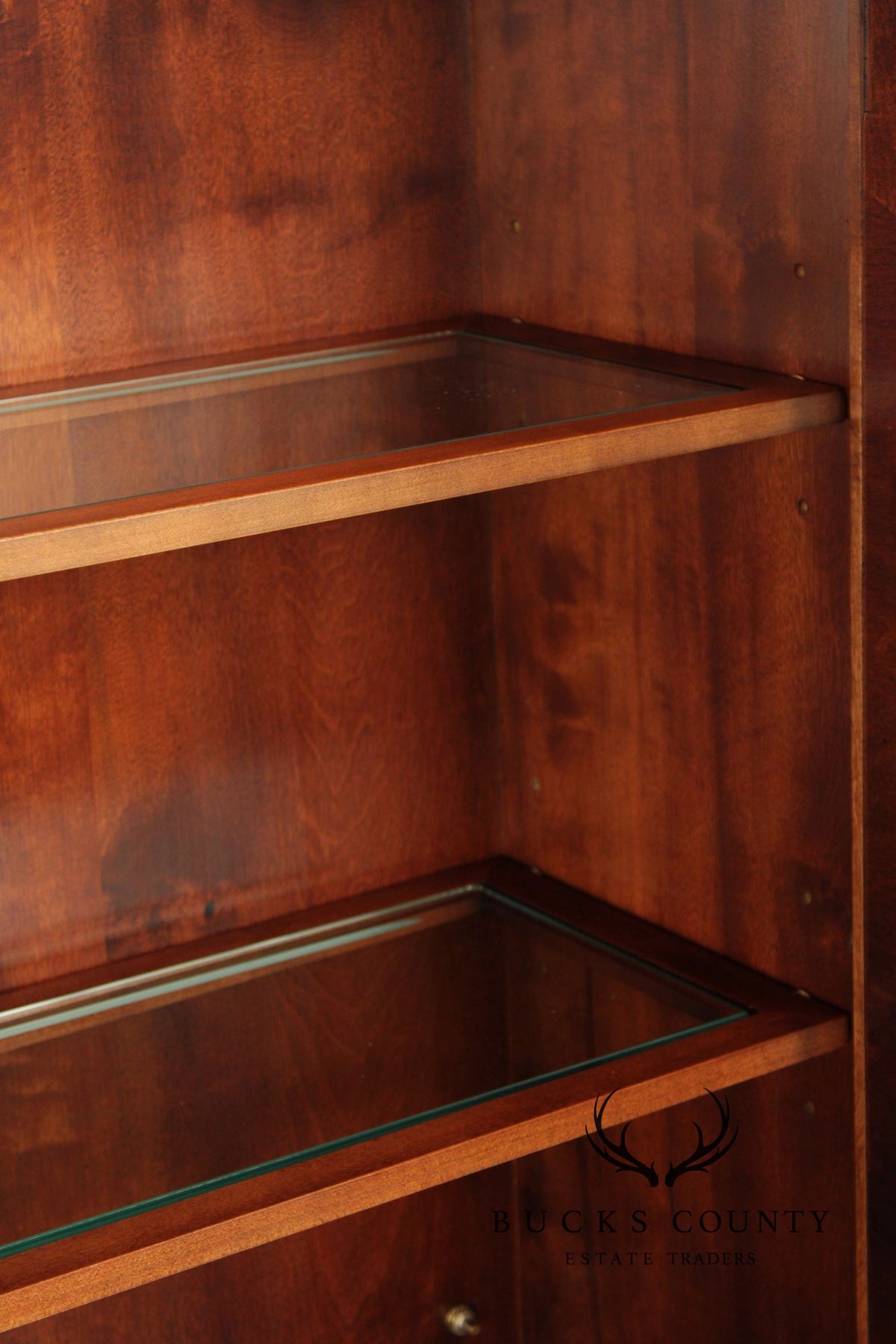 Henredon Aston Court Georgian Style Secretary Desk With Bookcase