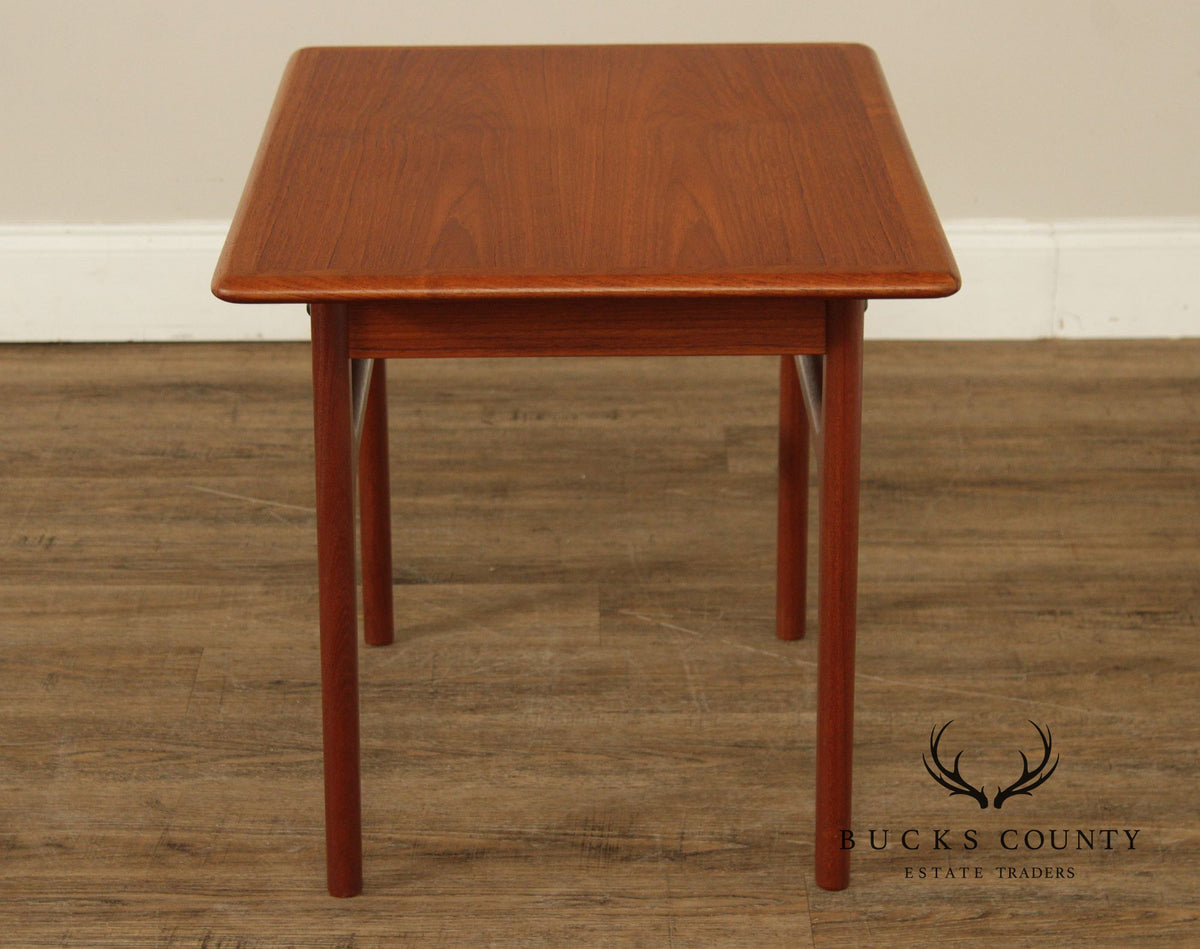 Danish Mid-Century Modern Teak Side Table By Trioh