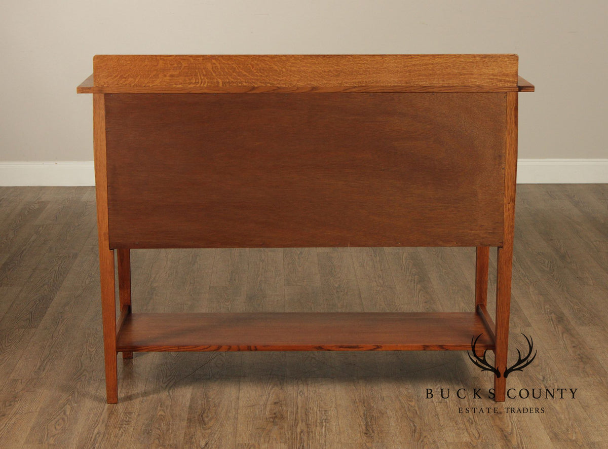 Stickley Mission Collection Harvey Ellis Oak Sideboard
