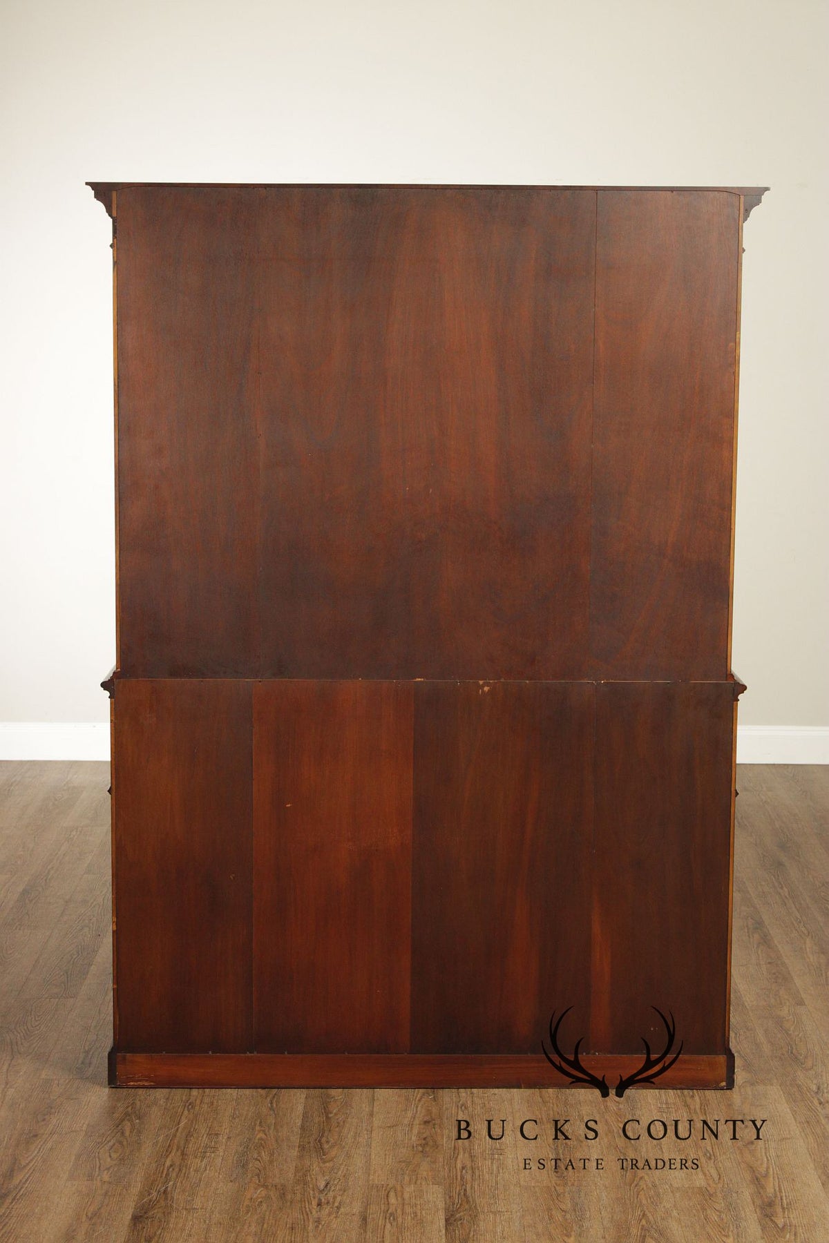 Colonial Treasure House Collection Georgian Style Mahogany Breakfront