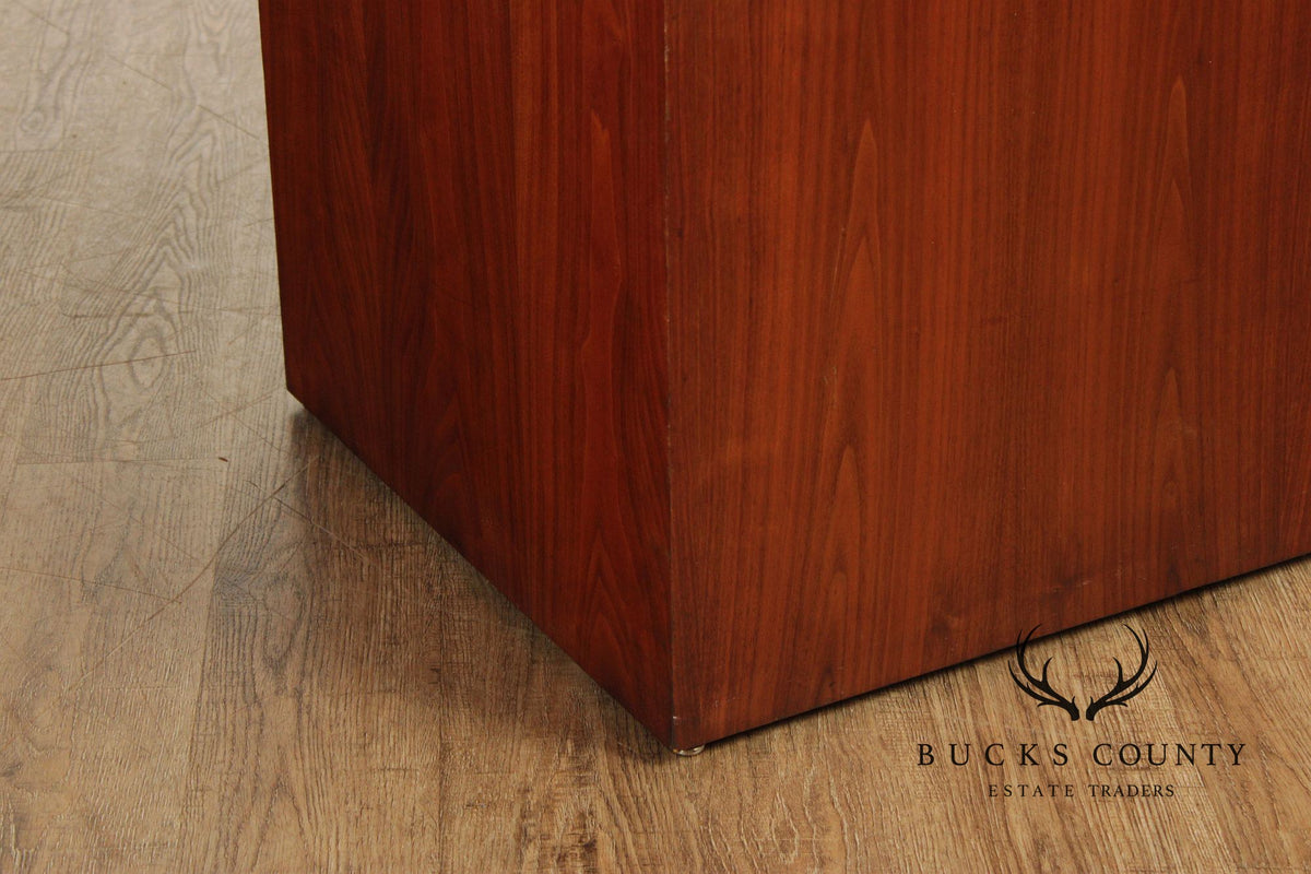 Mid-Century Modern Walnut Rectangular Coffee Table