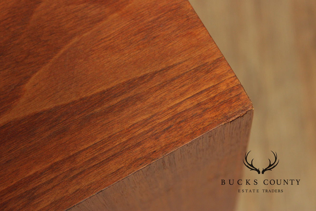 Mid-Century Modern Walnut Rectangular Coffee Table
