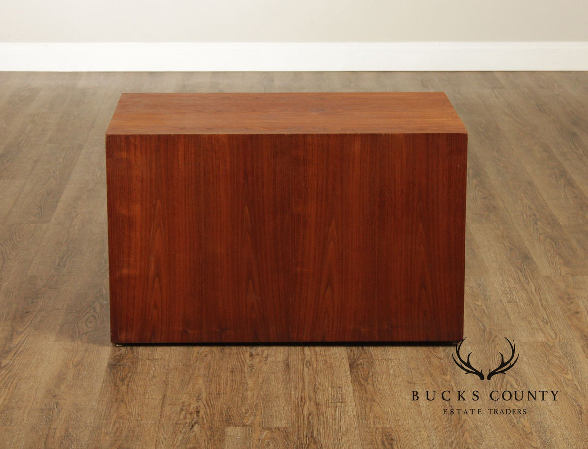 Mid-Century Modern Walnut Rectangular Coffee Table