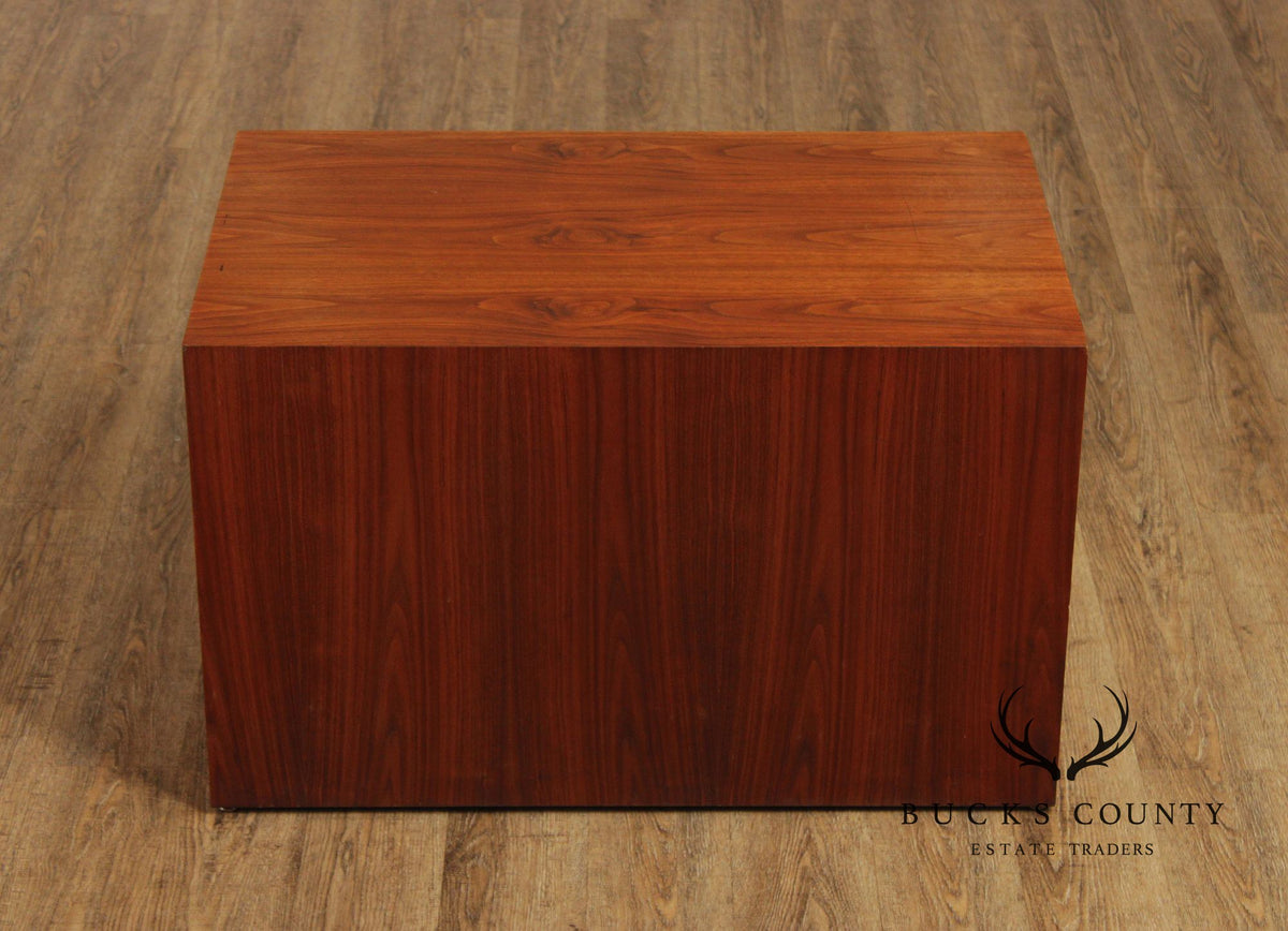 Mid-Century Modern Walnut Rectangular Coffee Table