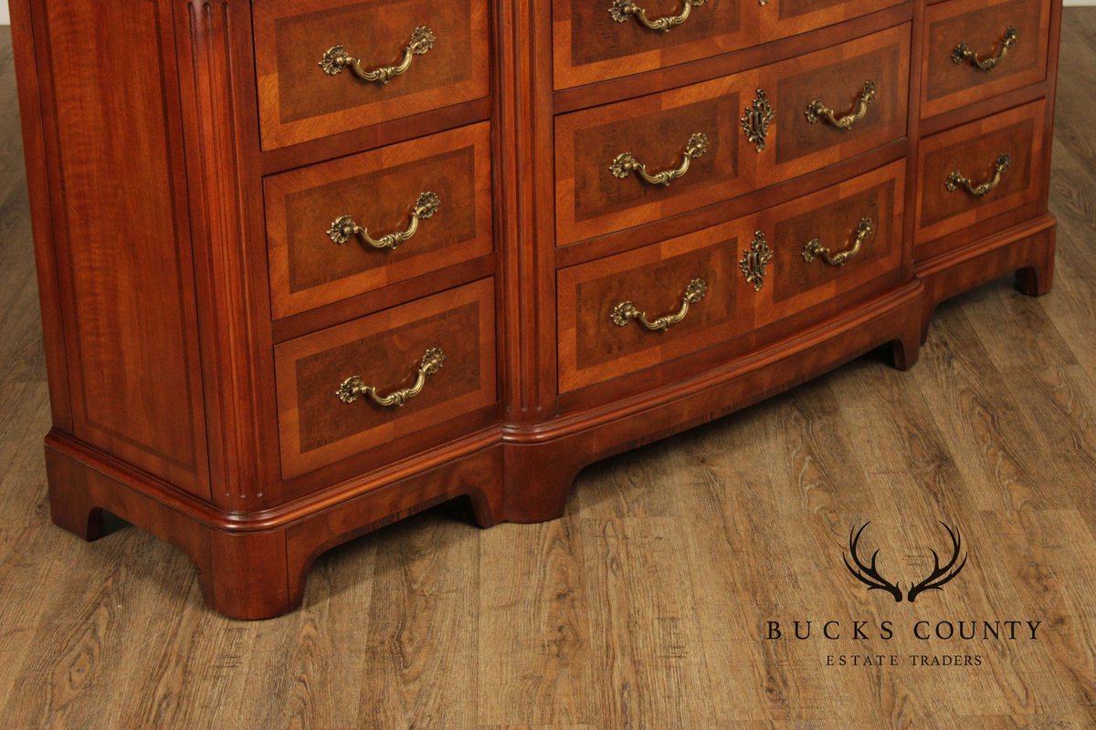 Henredon Italian Provincial Style Triple Dresser