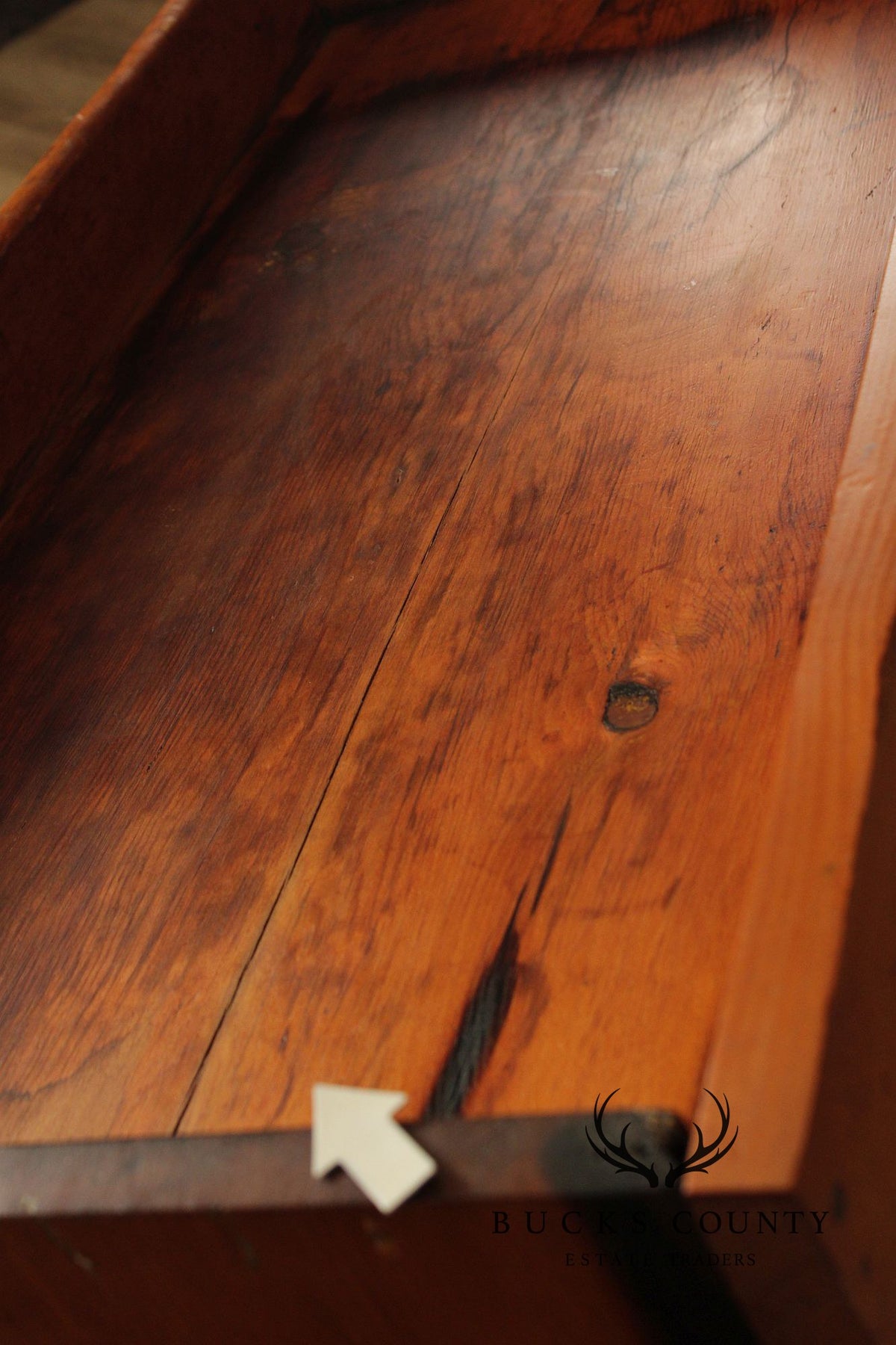Antique Farmhouse Softwood Dry Sink