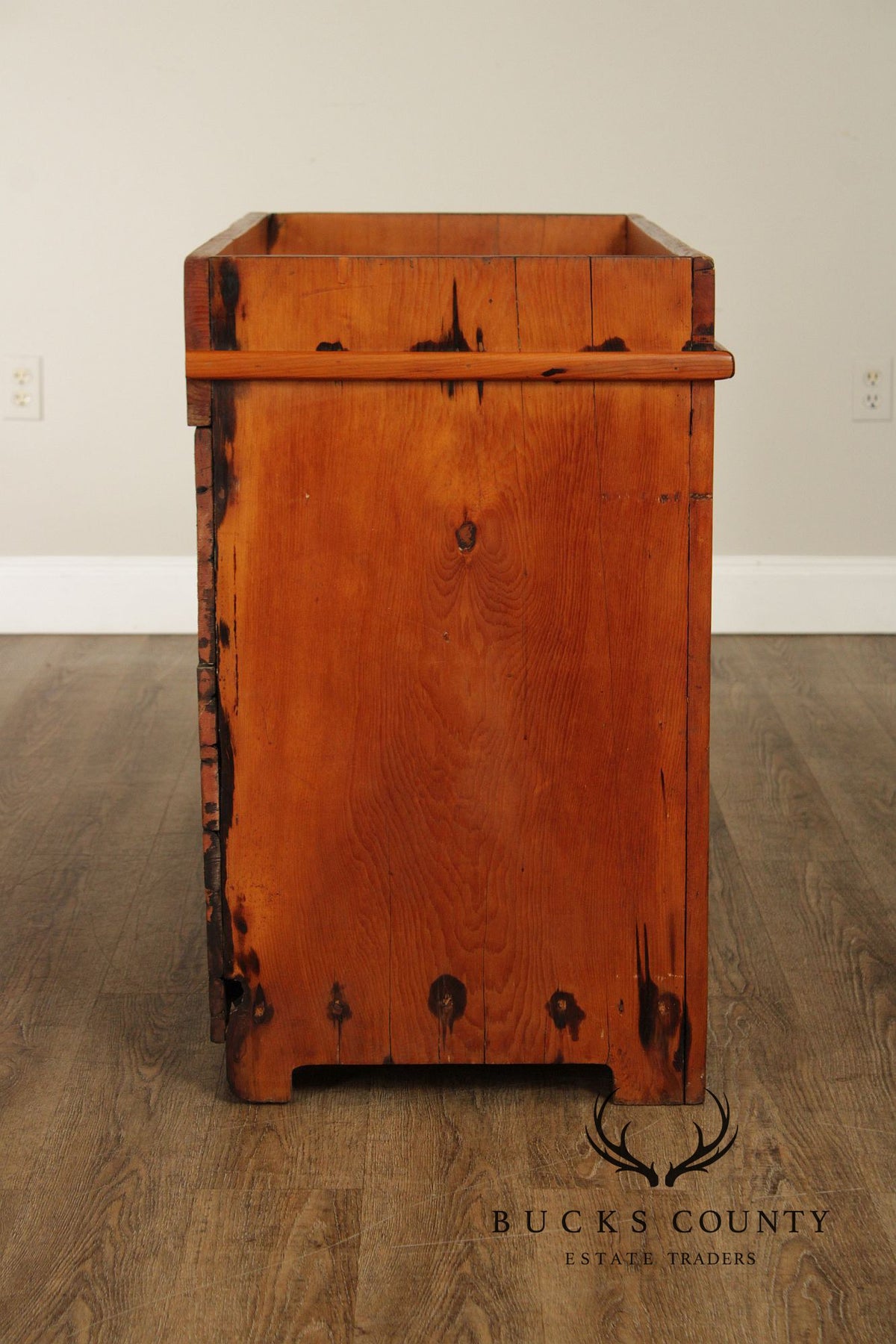 Antique Farmhouse Softwood Dry Sink