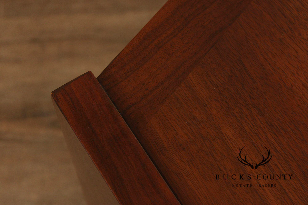 Lane Furniture Mid Century Modern Walnut Cabinet End Table
