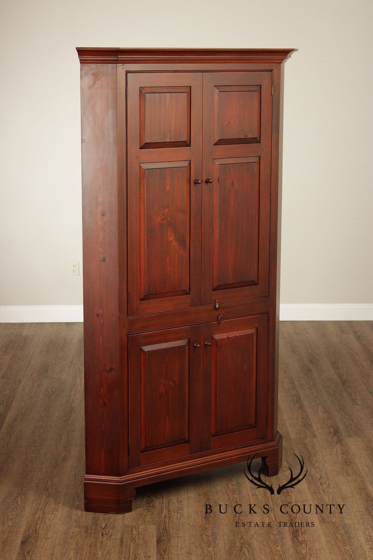 The Shaker Shoppe Pennsylvania Pine Corner Cabinet