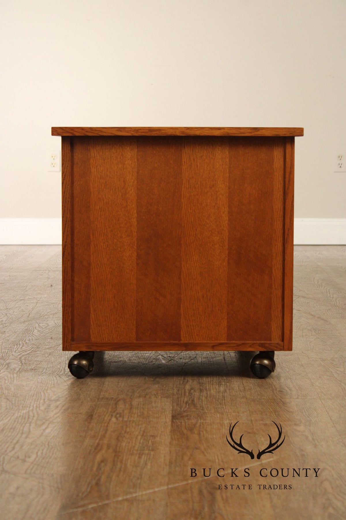 Stickley Mission Collection Oak Two-Drawer File Cabinet