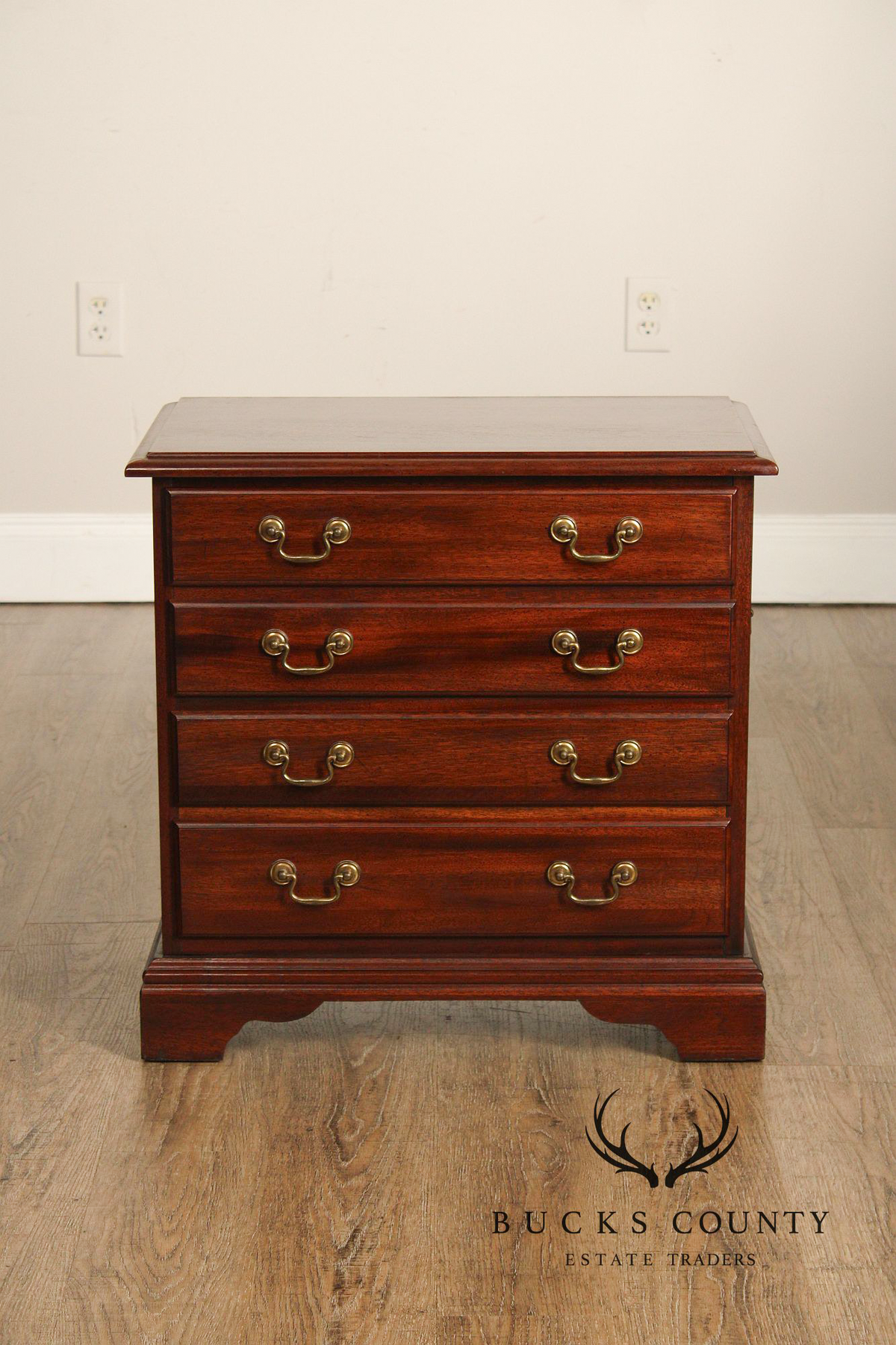Georgian Style Mahogany Bedside Chest