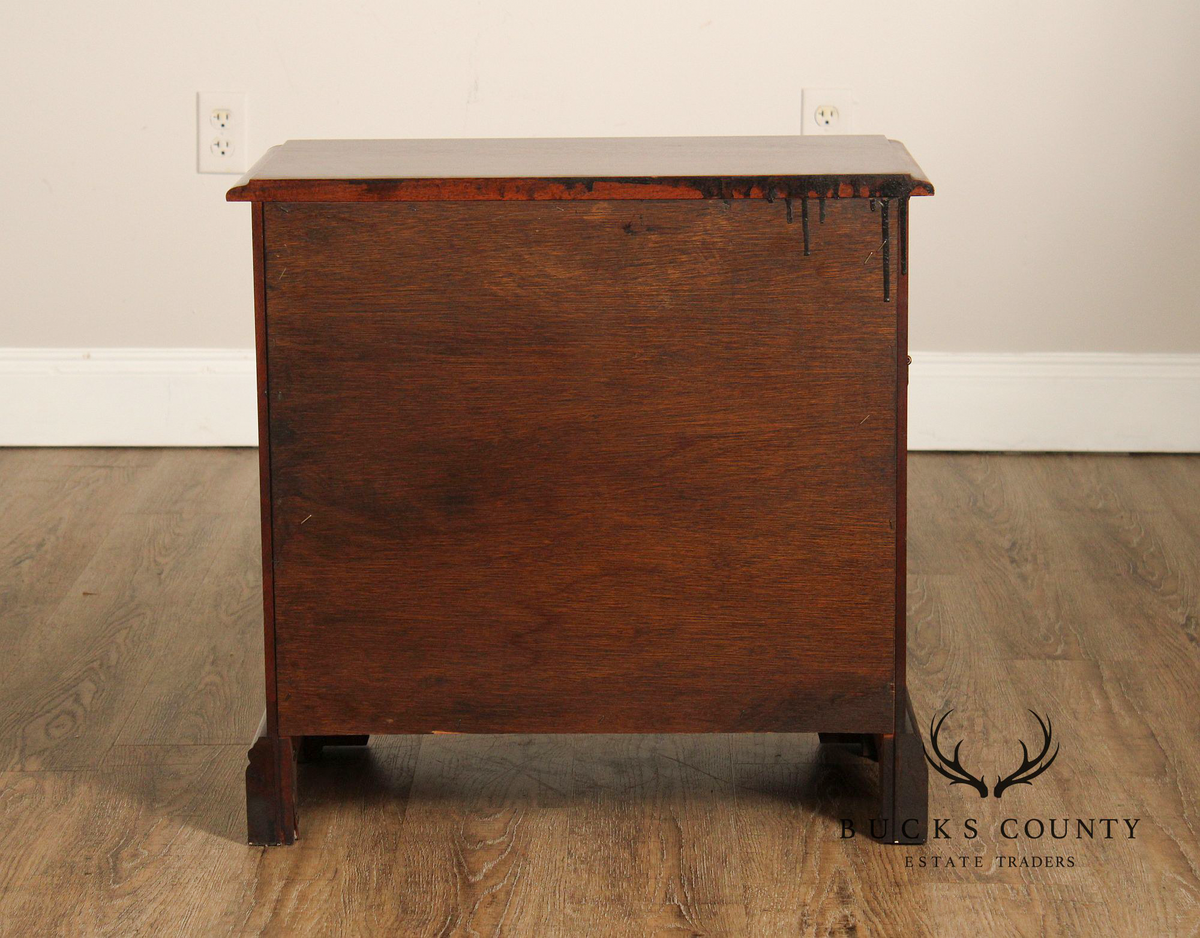 Georgian Style Mahogany Bedside Chest