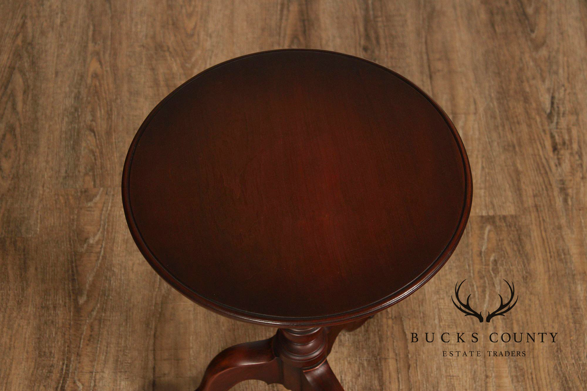 Robert Whitley Queen Anne Style Cherry Candle Stand