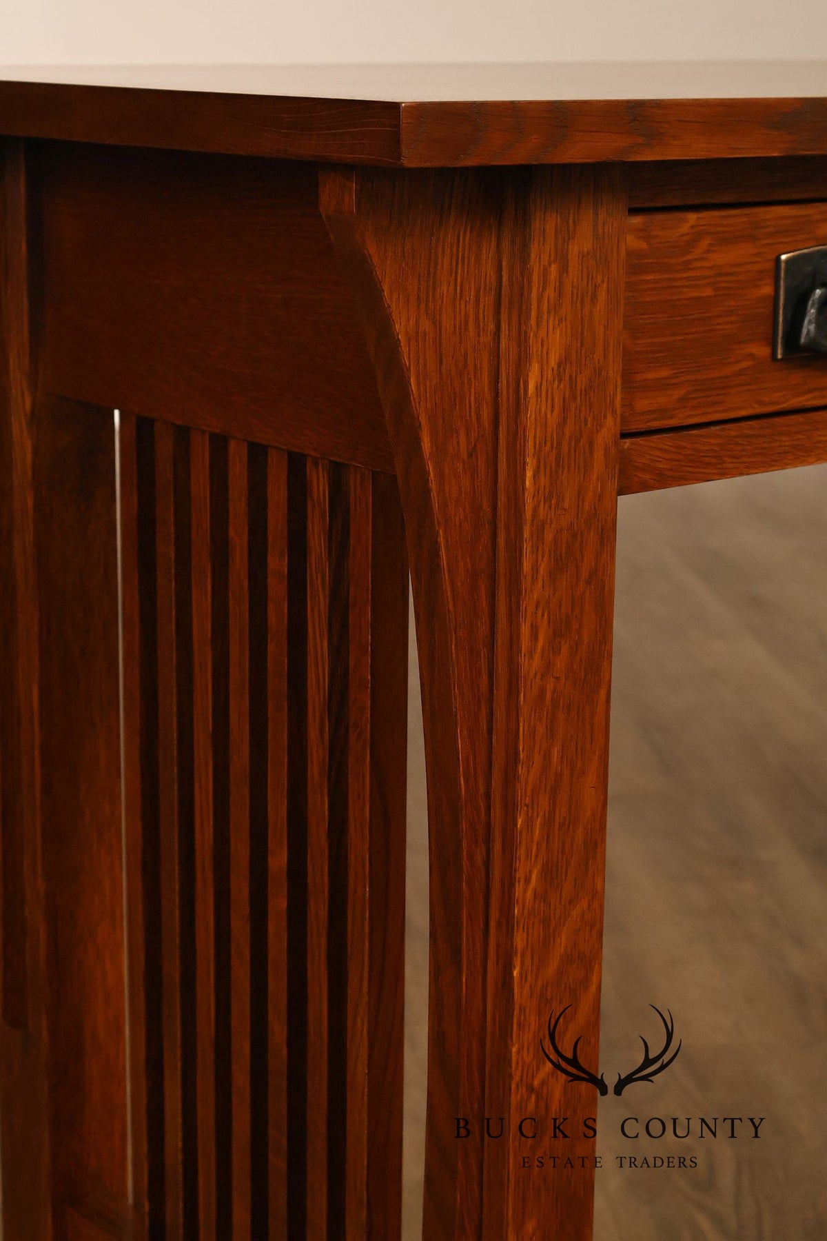 Stickley Mission Collection Oak Sofa Table