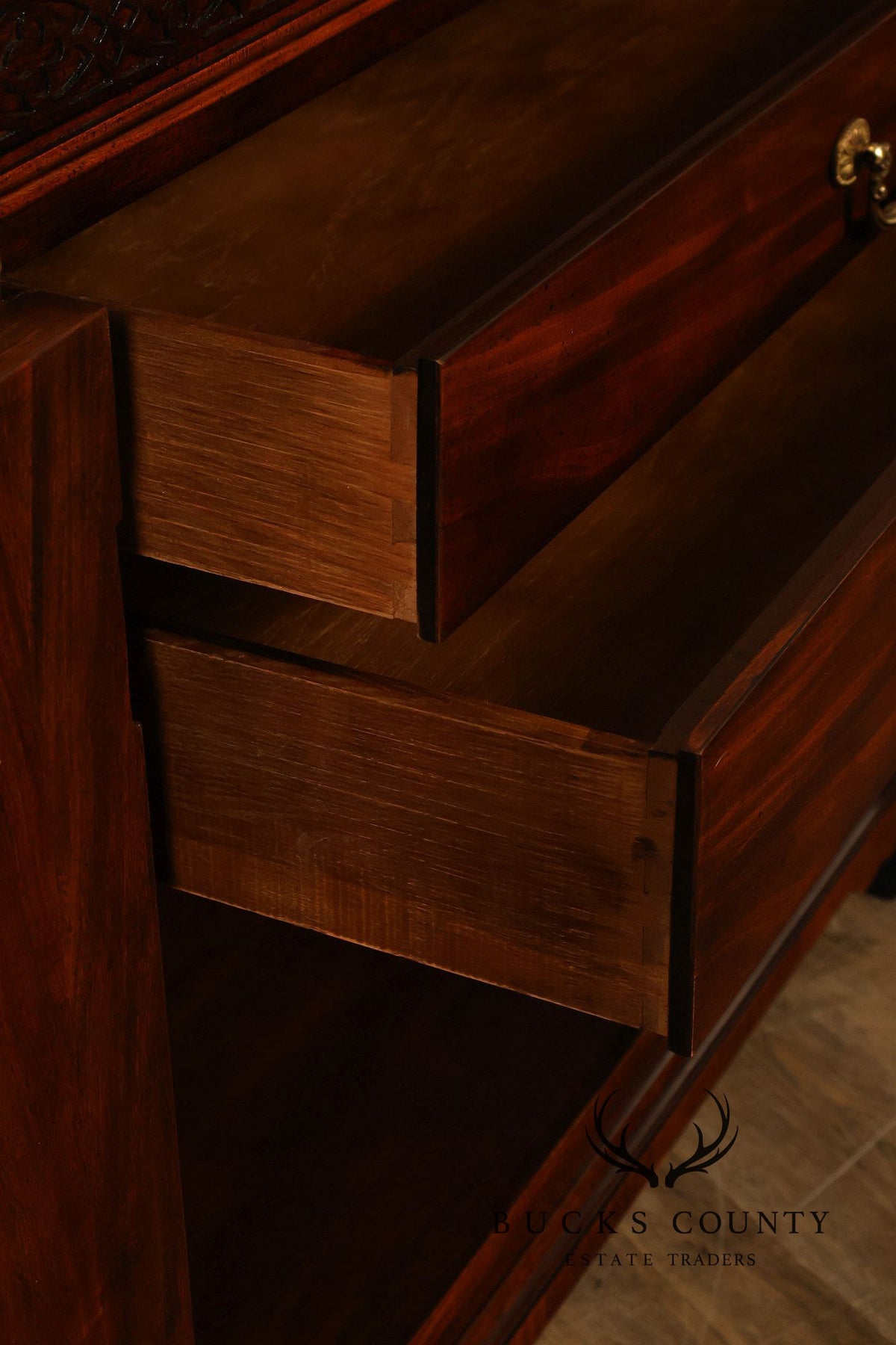 Century Furniture Georgian Style Mahogany Sideboard