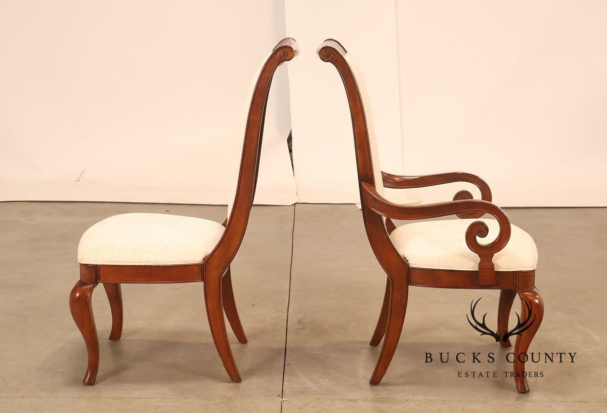 Pennsylvania House Set Of Eight French Style Dining Chairs