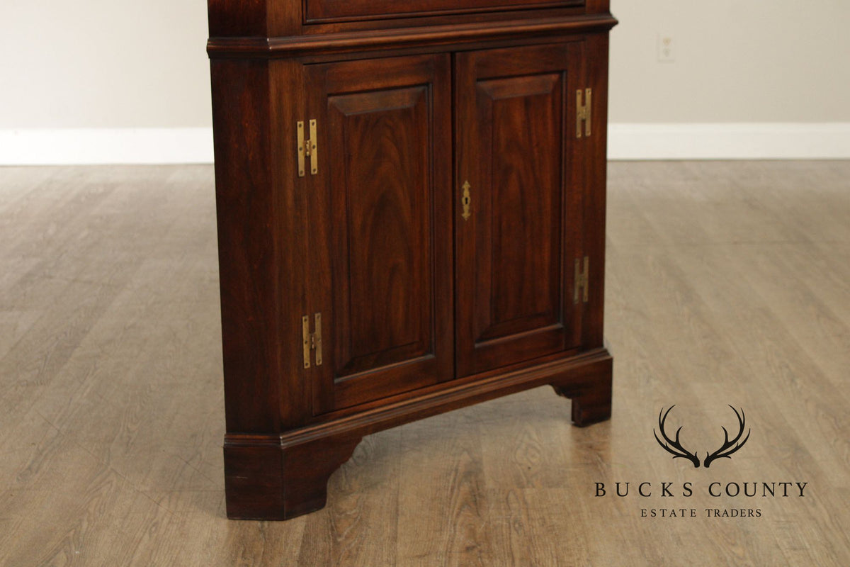 Henkel Harris Virginia Galleries Mahogany Corner Cabinet
