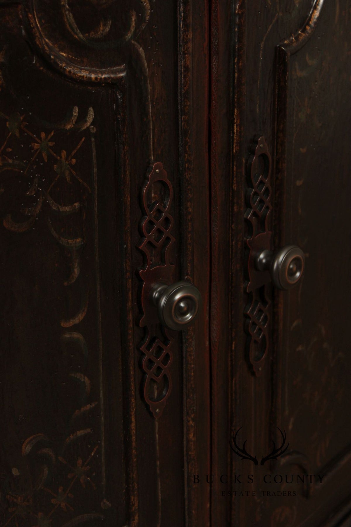 Hooker Furniture 'Seven Seas' Paint Decorated Server