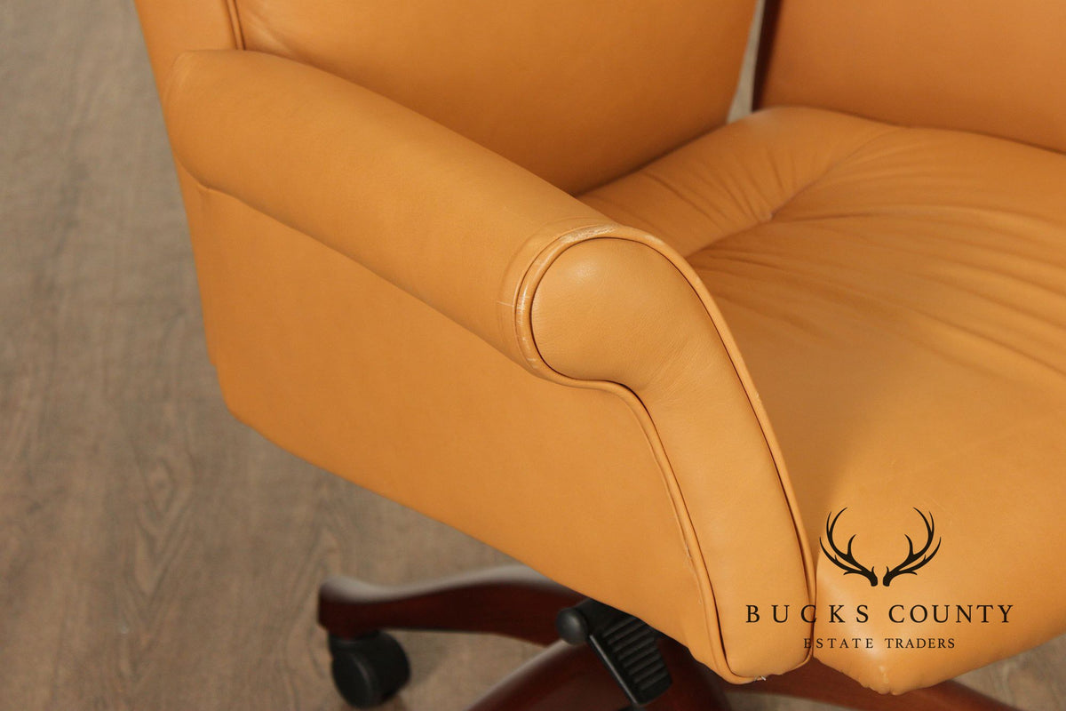 Leathercraft Tufted Leather Executive Office Armchair