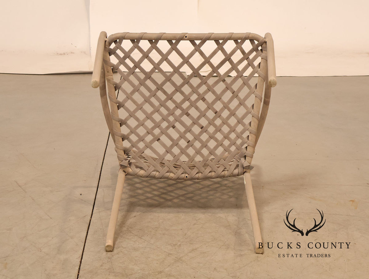 Brown Jordan Mid Century Modern Pair of 'Tamiami' Outdoor Armchairs