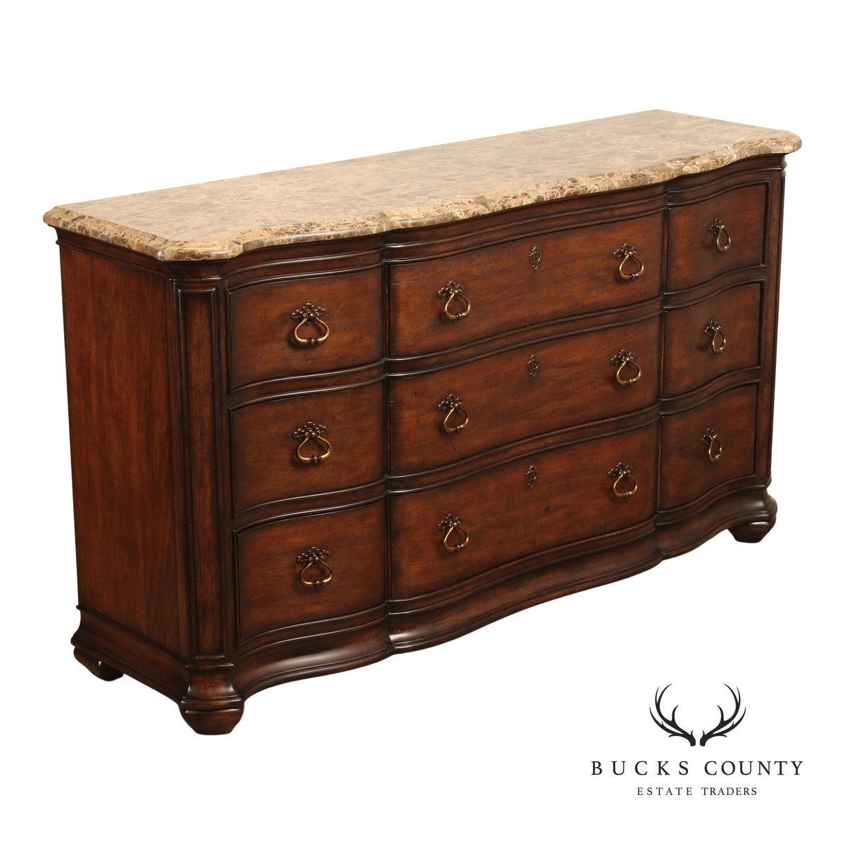 Thomasville Hills Of Tuscany Collection Marble Top Dresser