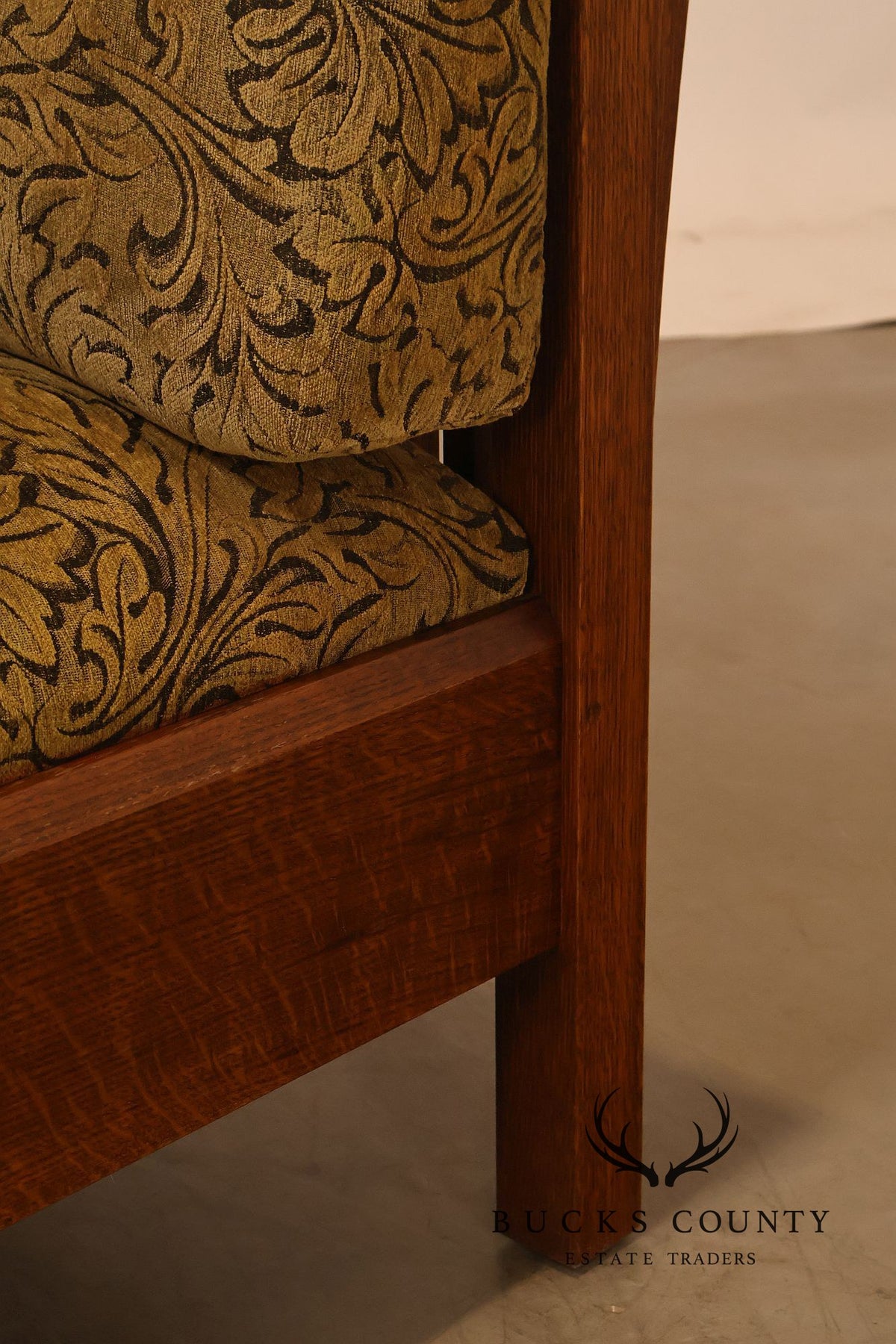 Stickley Mission Collection Oak Prairie Settle
