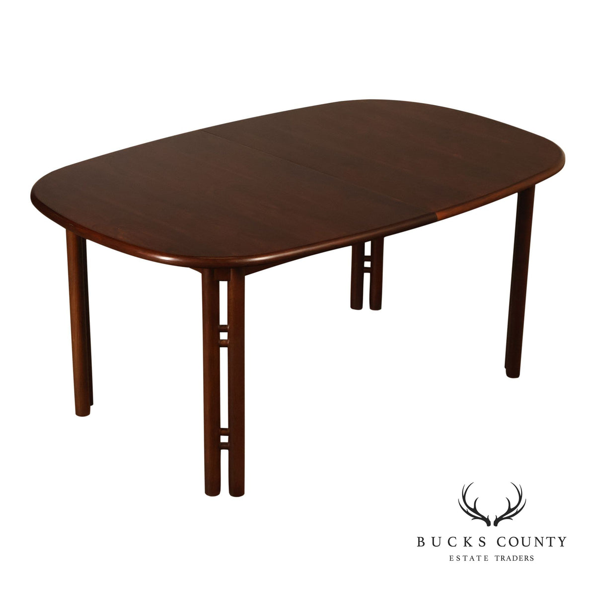 Danish Modern Rosewood Extension Dining Table With Two Leaves By Boltinge