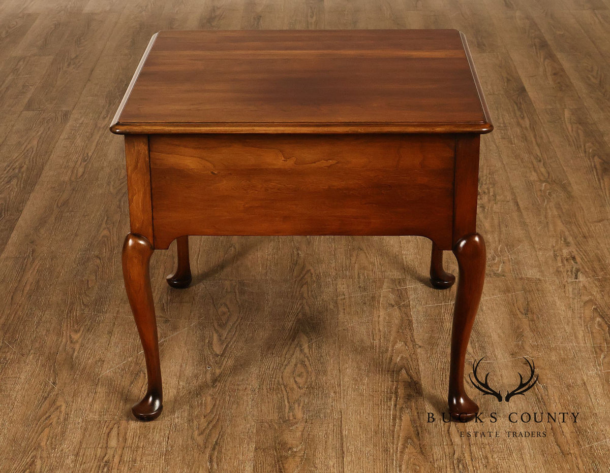 Statton Trutype Americana Cherry Queen Anne End Table